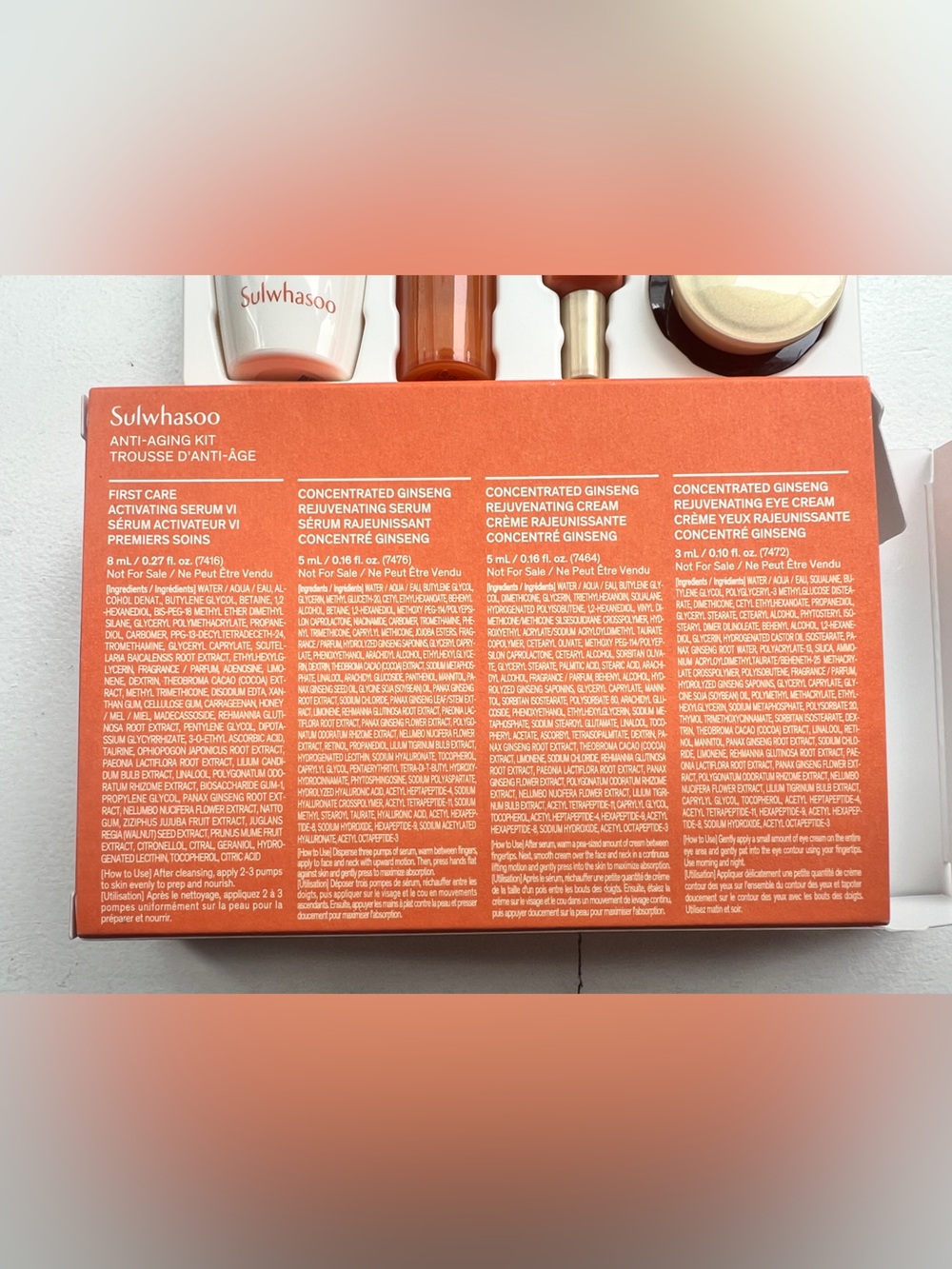 Sulwhasoo Anti Aging 4 Piece Skincare Set - Picture 2 of 4